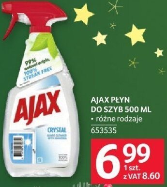 Płyn do szyb Ajax 500 ML promocja w Selgros