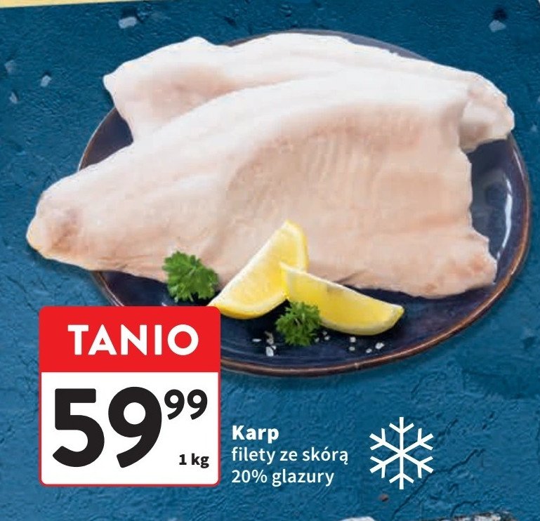 Karp filet ze skórą promocja