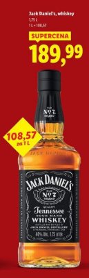 Whiskey Jack Daniel's promocja w Lidl