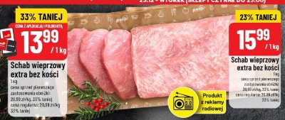 Schab wieprzowy extra bez kości POLOmarket promocja w POLOmarket