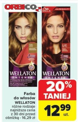 Farba do włosów WELLATON różne rodzaje promocja w Carrefour