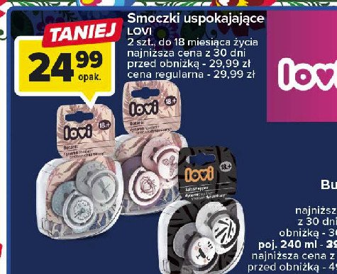 Smoczek dynamiczny botanic 18-mcy Lovi promocja