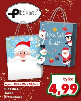 Torba prezentowa PICTURA promocja w Kaufland