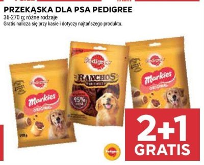 Przekąska dla psa Pedigree Markies, Ranchos promocja w Stokrotka