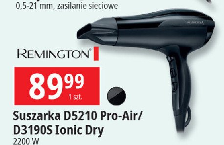 Suszarka do włosów d3190s ionic dry 2200 Remington promocja