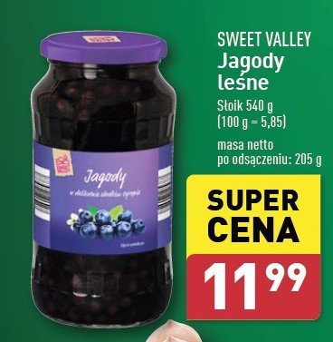 Jagody leśne Sweet valley promocja