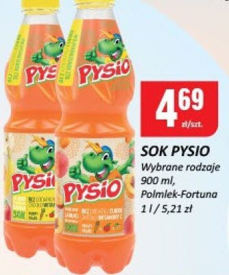 Sok Pysio Polmlek-Fortuna promocja w Chorten