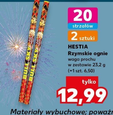 Rzymskie ognie promocja w Kaufland
