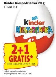 Kinder Niespodzianka 20 g promocja w Prim Market