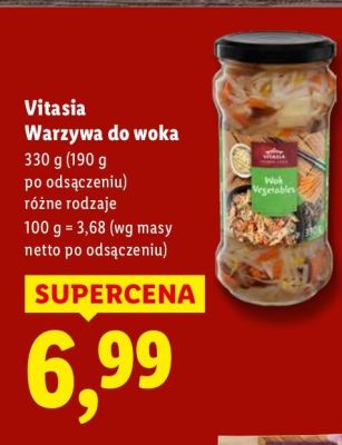Warzywa do woka  promocja w Lidl