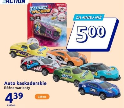 Auto kaskaderskie promocja w Action