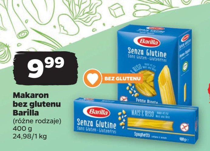 Makaron spaghetti no 5 bezglutenowy Barilla promocja