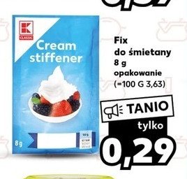 Fix do 艣mietany K-classic promocja