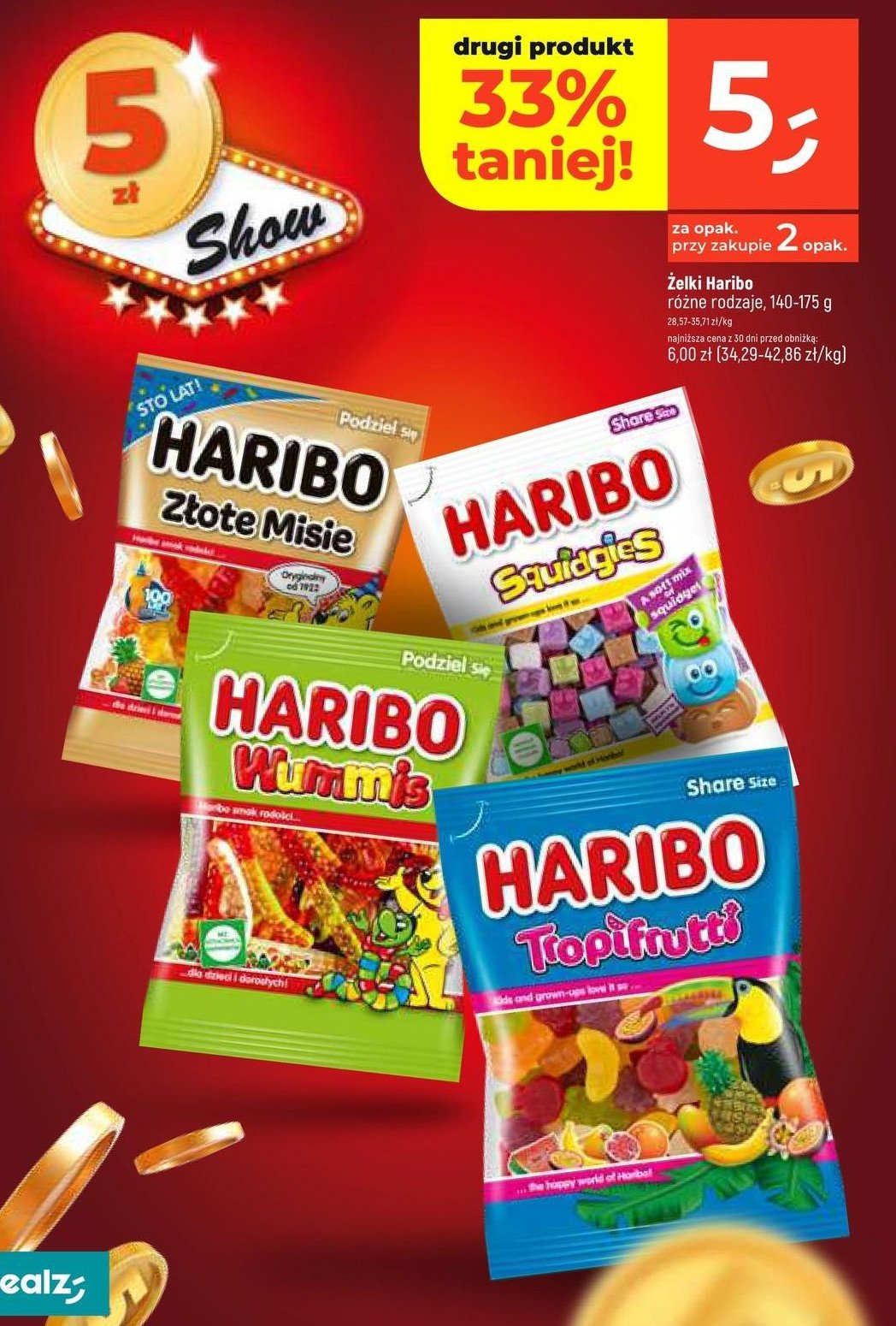 Żelki Haribo promocja