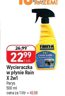 Niewidzialna wycieraczka 2 in 1 RAIN-X promocja