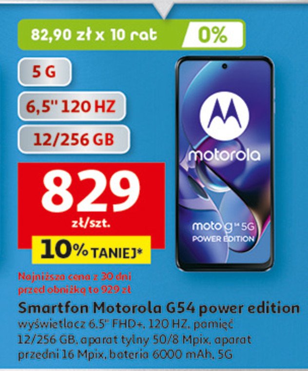 Smartfon g54 Motorola promocja