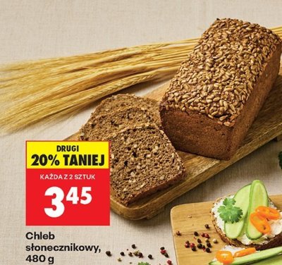 Chleb słonecznikowy promocja w Biedronka