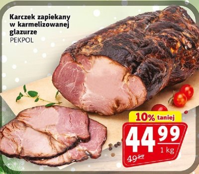 Karczek zapiękany w karmelizowanej glazurze Pekpol promocja w Prim Market