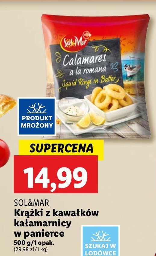 Kałamarnice w cieście Sol&mar promocja