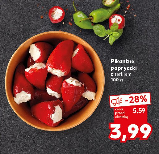 Papryczki pikantne z serem promocja