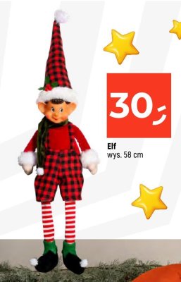Elf wys. 58 cm promocja w Dealz