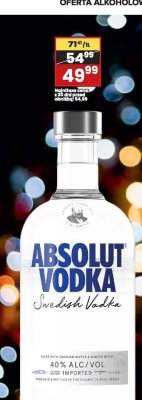 Wódka Absolut promocja w Wafelek