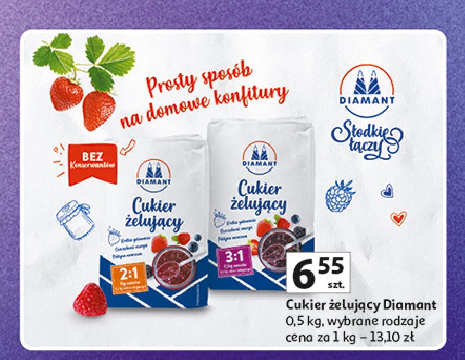 Cukier żelujący 3:1 Diamant Diamant polska promocja