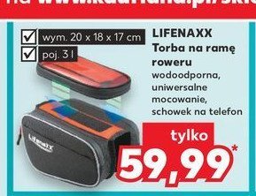 Torba na ramę roweru Lifenaxx promocja