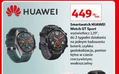Smartwatch watch gt sport Huawei promocja