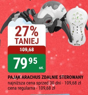 Pająk Arachus zdalnie sterowany promocja w bi1