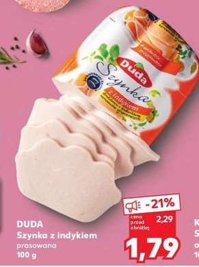 Szynka z indyka prasowana Silesia duda promocja w Biedronka