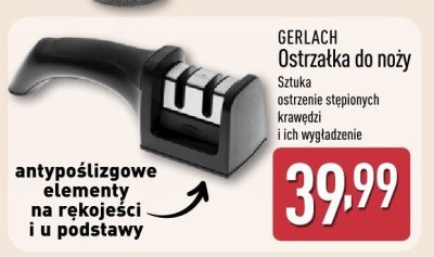 Ostrzałka do noży GERLACH promocja w Aldi