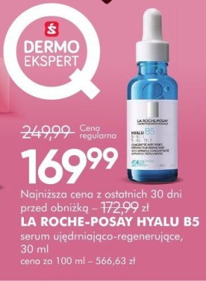 Serum LA ROCHE-POSAY HYALU B5 serum ujędrniająco-regenerujące, 30 ml promocja w Super-Pharm