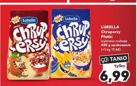 P艂atki chrupersy cini Lubella mleko艂aki promocja