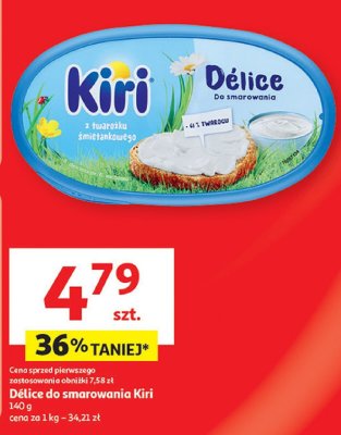 Délice do smarowania Kiri promocja w Auchan
