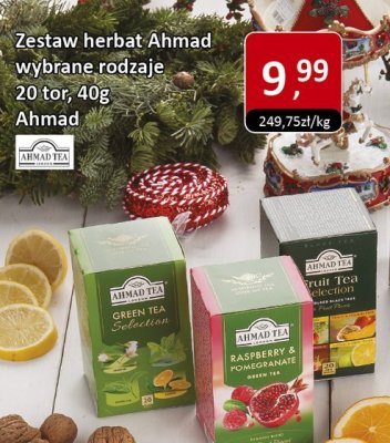 Herbata czarna Ahmad wybrane rodzaje 20 tor, 40g promocja w Market Point
