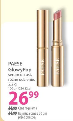 Serum do ust PAESE GlowyPop różne odcienie promocja w Hebe