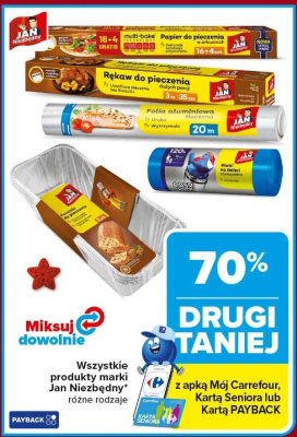Produkty marki Jan Niezbędny różne rodzaje promocja w Carrefour