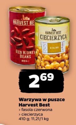 Warzywa w puszce  ciecierzyca promocja w Netto