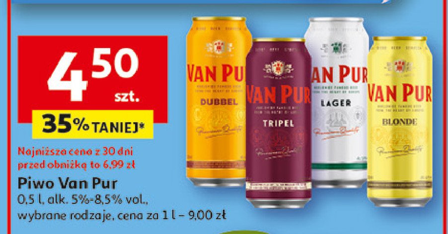 Piwo Van pur tripel promocja