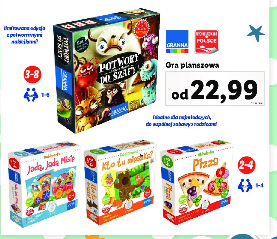 Gra jad膮 jad膮 misie Granna promocja
