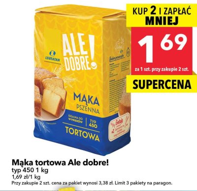 Mąka tortowa Ale dobre! promocja w LEWIATAN