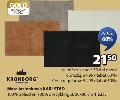 Mata łazienkowa KARLSTAD promocja w Jysk