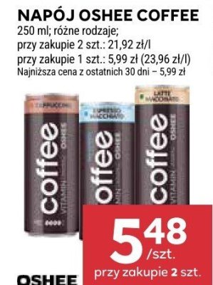 Napój Coffee różne rodzaje promocja w Stokrotka