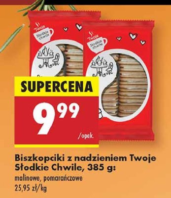 Biszkopciki malinowe Twoje słodkie chwile promocja
