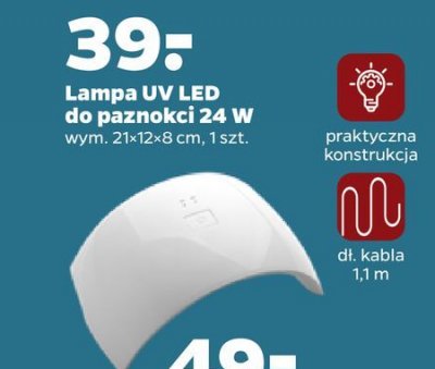 Lampa uv ledowa 24w promocja