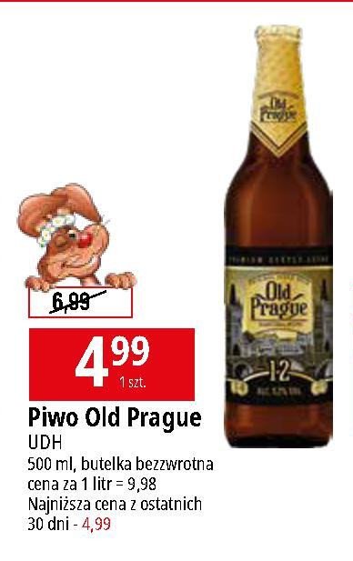 Piwo OLD PRAGUE 12 promocja