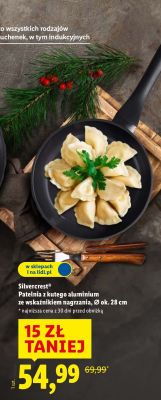 Patelnia z kutego aluminium ze wskaźnikiem nagrzania, Ø ok. 28 cm promocja w Lidl