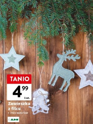 Zawieszka z filcu promocja w Intermarche