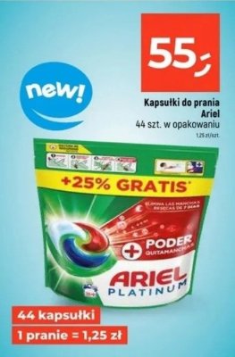 Kapsu艂ki do prania promocja w Dealz